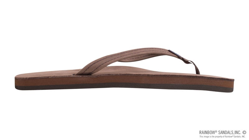 Rainbow Sandals Women's Single Layer Premier Leather Narrow Strap, Expresso, Ladies Small / 5.5-6.5 B(M) US - Image 4